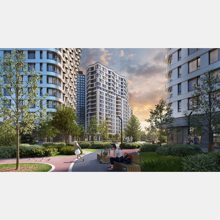 2-к. квартира, 65,5 м², 13/25 эт.