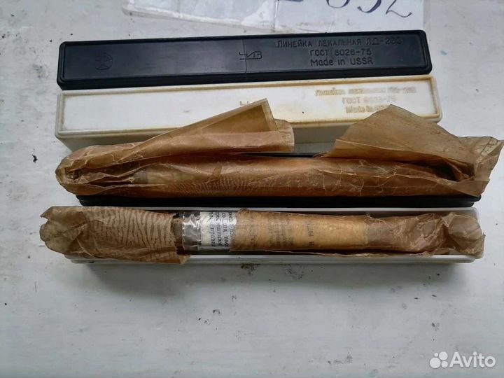 Линейка лекальная лд 200 СССР чиз