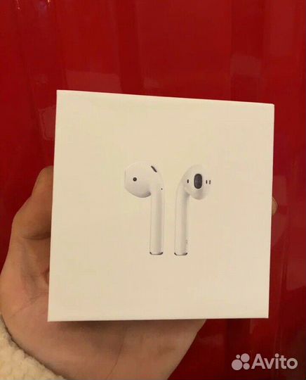 Беспроводные наушники apple airpods 2