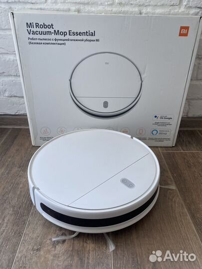 Робот пылесос xiaomi mi robot vacuum mop essential