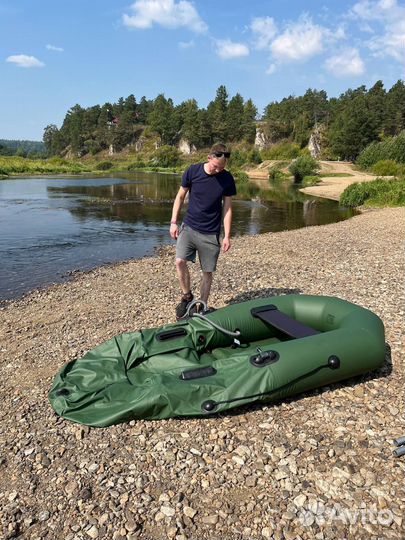 Надувная лодка пвх бу