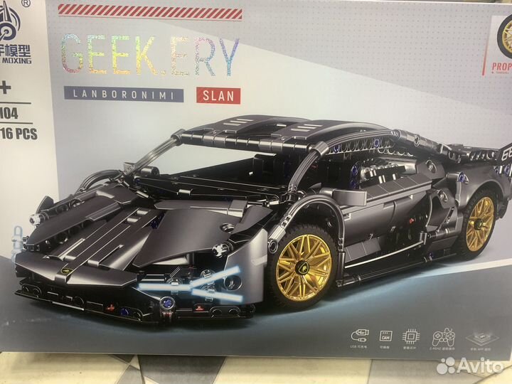 Игрушки конструктор, гоночная машина