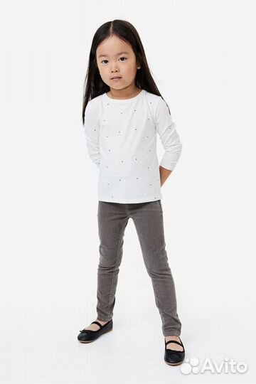 Джинсы брюки вельветовые 116