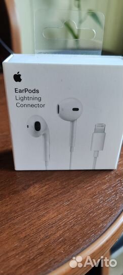 Наушники apple earpods lightning новые