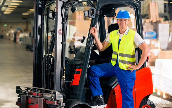 Водитель погрузчика, работа вахтой