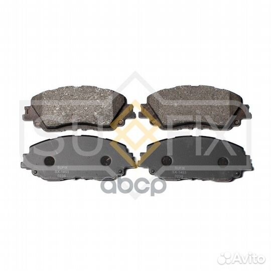 Колодки тормозные дисковые перед прав/лев S