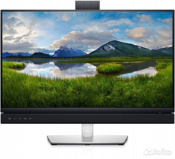 Монитор dell C2422HE, IPS, черный