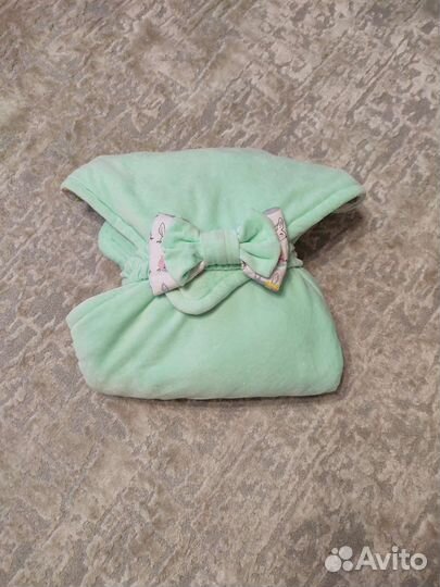 Конверт одеяло для выписки зимнее