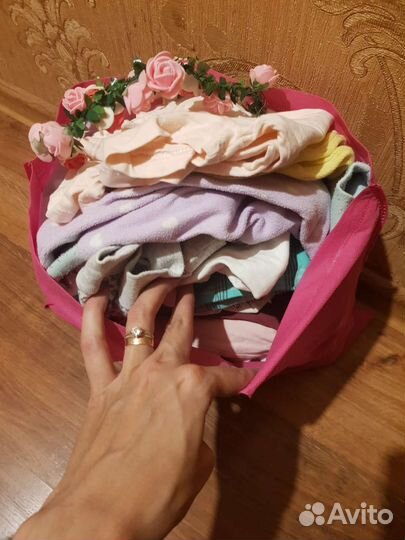 Вещи пакетом на девочку 74-92