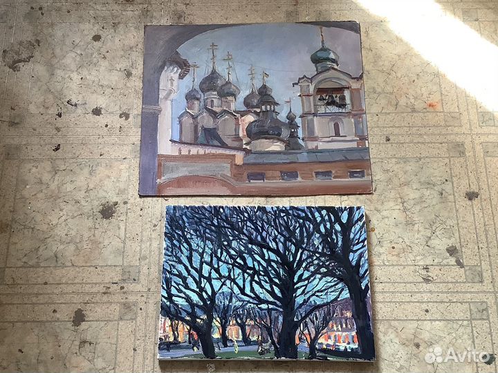 Этюды живопись