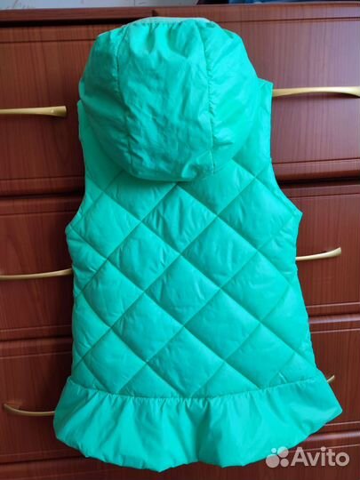 Жилет утепленный для девочки 130