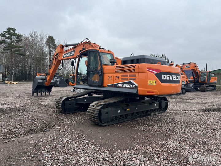 Гусеничный экскаватор Develon DX260LC-7M, 2024