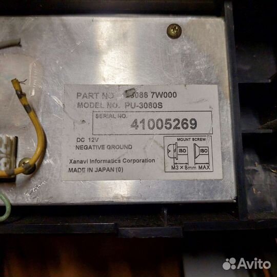 Магнитола/мультимедиа Infiniti G35 (V35)