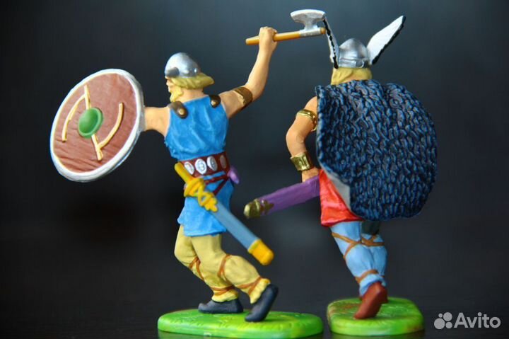 Фигурки Викинги elastolin preiser фрг