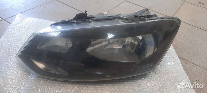 Передние фары на volkswagen polo седан