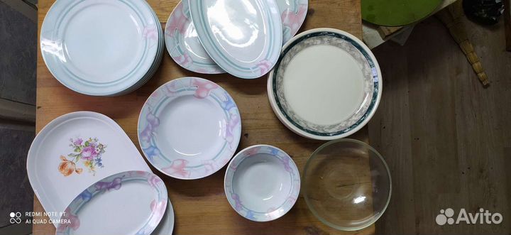 Набор столовой посуды новый