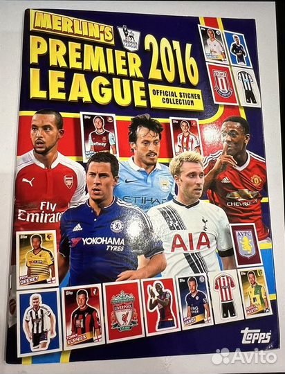 Topps Premier League 2016 альбом 140/503 стикеров