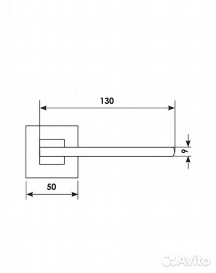 Ручка межкомнатной двери