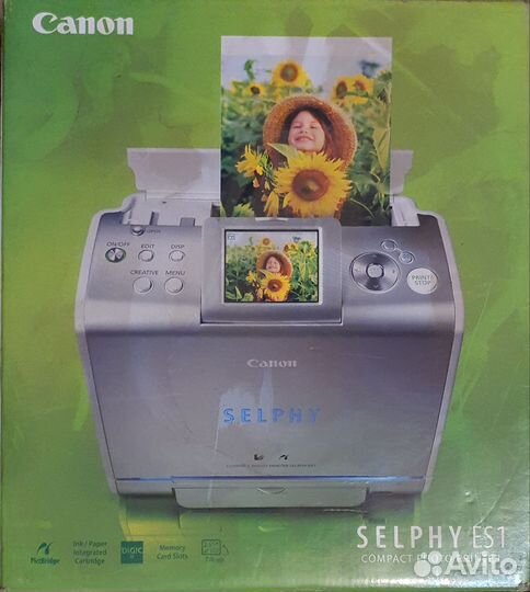 Фотопринтер Canon Selphy ES1
