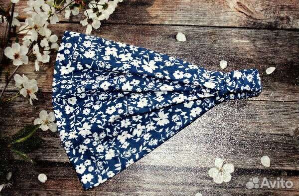 Косынка/бандана на резинке детские и взрослые