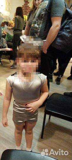 Топ и шорты для гимнастики