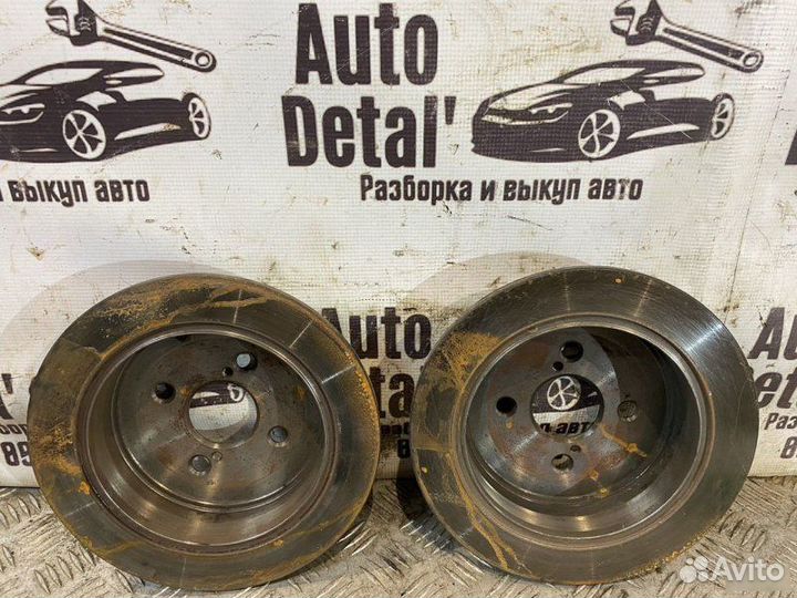 Диски тормозные задние Toyota Corolla 9 (E120)