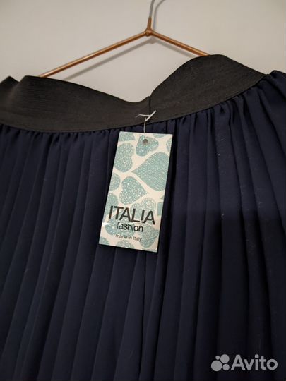 Юбка шифоновая длинная плиссе