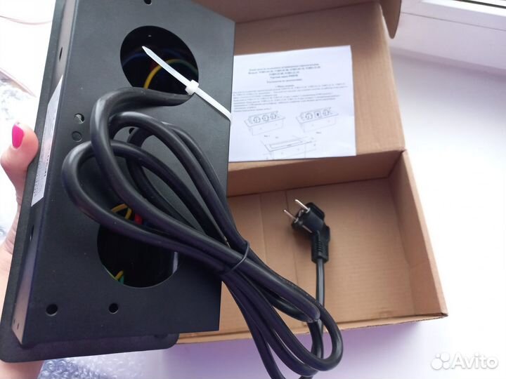 Inrior toro-03-20 Блок розеток выдвижной