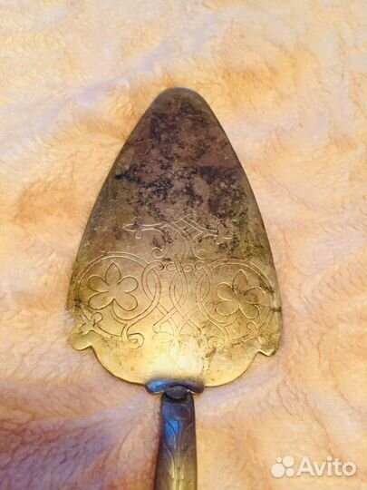 Лопатка для торта мельхиор