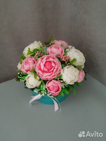 Букет цветы из мыла