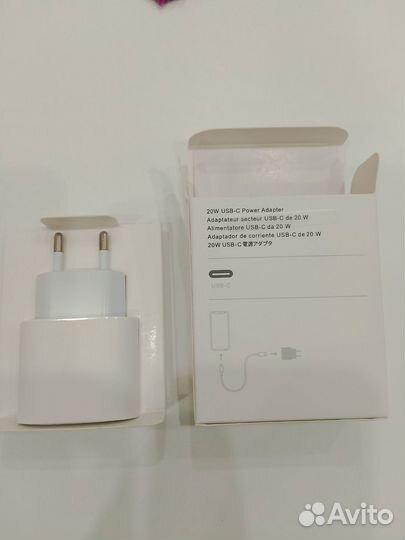 Зарядка USB-C для iPhone и Андроид 20w