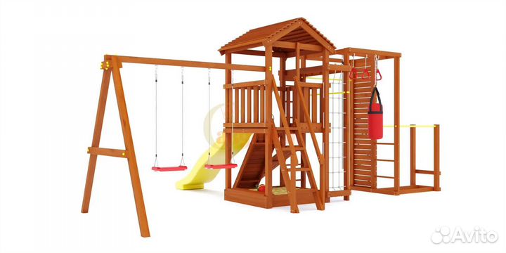 Игровая площадка с песочницей