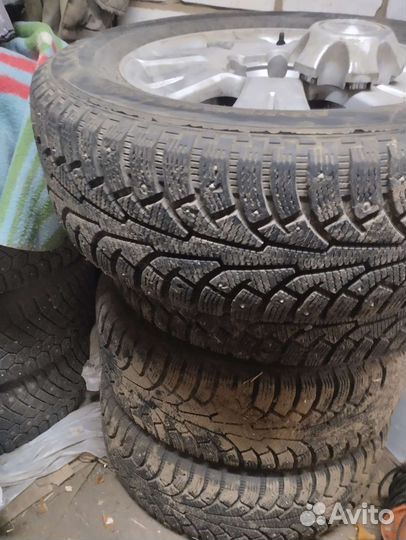 Колеса с дисками r17 шипованные