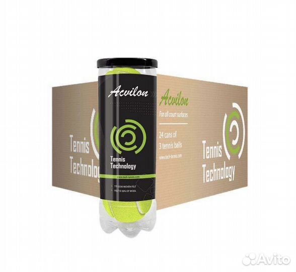 Теннисные мячи Acvilon (аквилон) 72 мяча