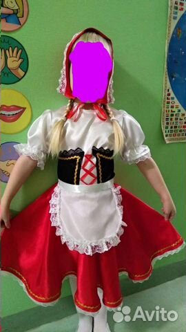 Костюм красной шапочки
