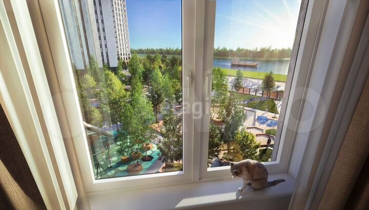 2-к. квартира, 60 м², 4/24 эт.