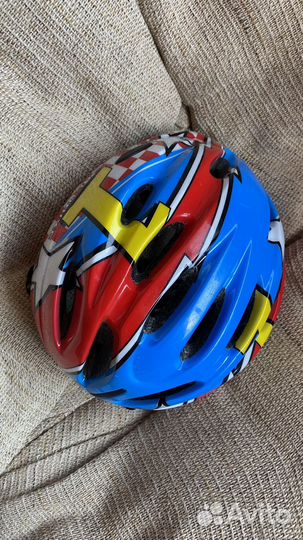 Шлем детский и беговел