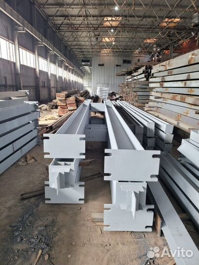 Металлоконструкции бу, ангар бу, каркас бу 24х54 м