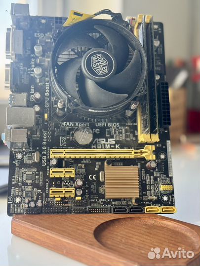 Intel core i5, 16GB озу, asus H81M-K