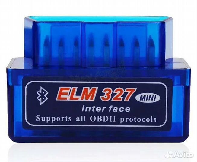 Диагностический сканер obd 2 elm 327 mini