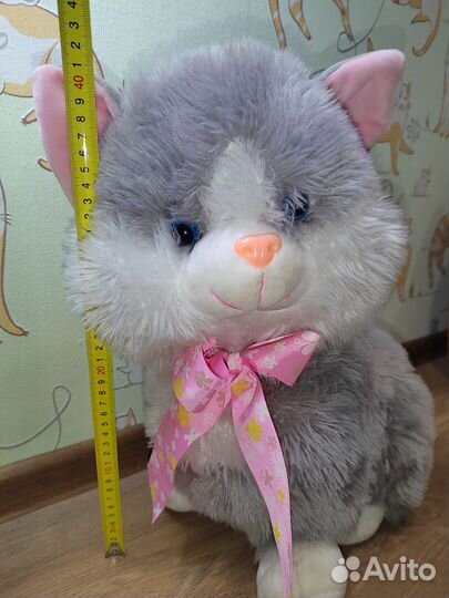 Мягкая игрушка кошка поющая