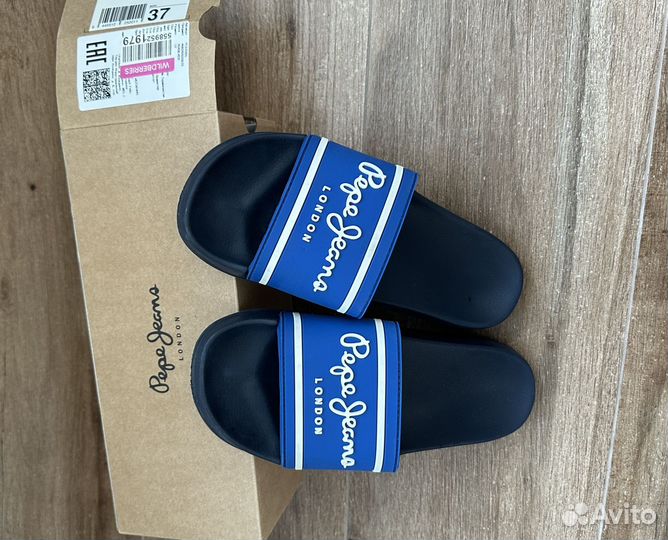 Pepe jeans шлепанцы женские