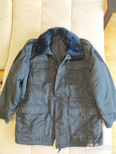 Куртка-бушлат, мужской зимний