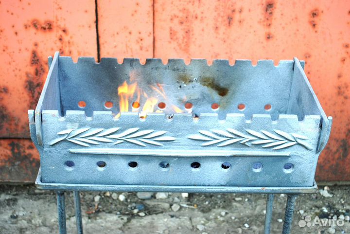 Мангал чугунный новый РФ в наличии Москва