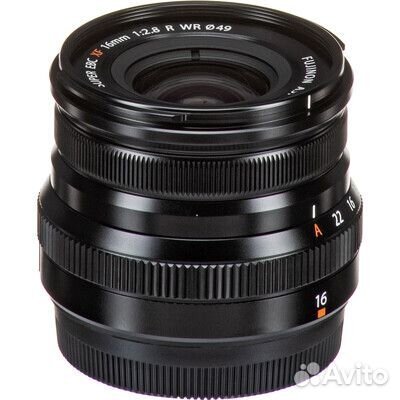 Объектив Fujifilm Fujinon XF 16mm f/2.8R WR Black