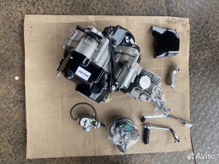 Двигатель мопед 110 см3