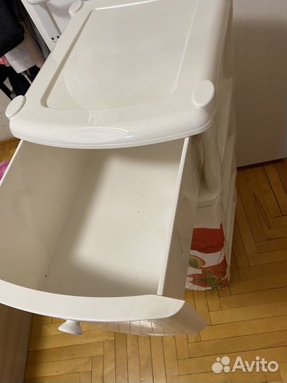 Стеллаж пластиковый