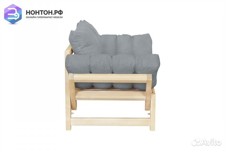 Диван кушетка Амбер-2 серый