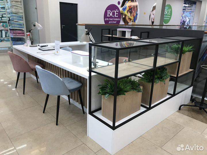 Стильный новый островок торговый для маникюра