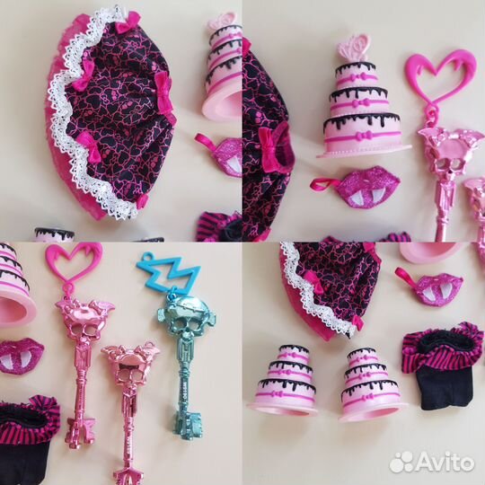 Редкие аксессуары монстер хай Monster High